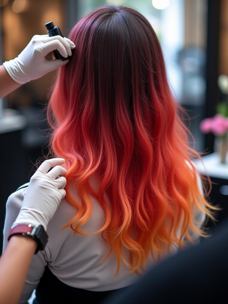 Haarfarbe Wien - Moderne Coloration und Ombré