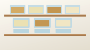 Stackable Pantry Bins for Deep Rental Cabinets