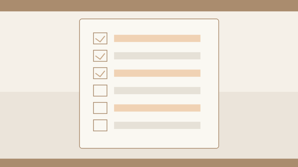 Checklist of no-drill kitchen storage ideas for renters including bins mats and carts