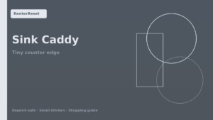 Best Kitchen Sink Caddies for Tiny Apartment Counters