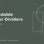 Expandable drawer dividers organizing utensils in a small kitchen drawer