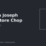 Joseph Joseph DoorStore Chop hanging on a rental kitchen cabinet door