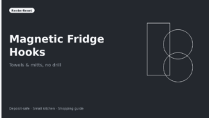 Best Magnetic Fridge Hooks for Rental Kitchens
