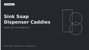 Best Sink Soap Dispenser Caddies for Apartments