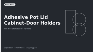 Best Adhesive Cabinet-Door Pot Lid Holders for Renters