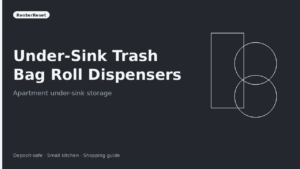Best Under-Sink Trash Bag Roll Dispensers for Apartments
