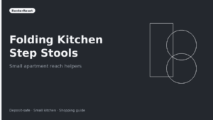 Best Folding Kitchen Step Stools for Small Apartments