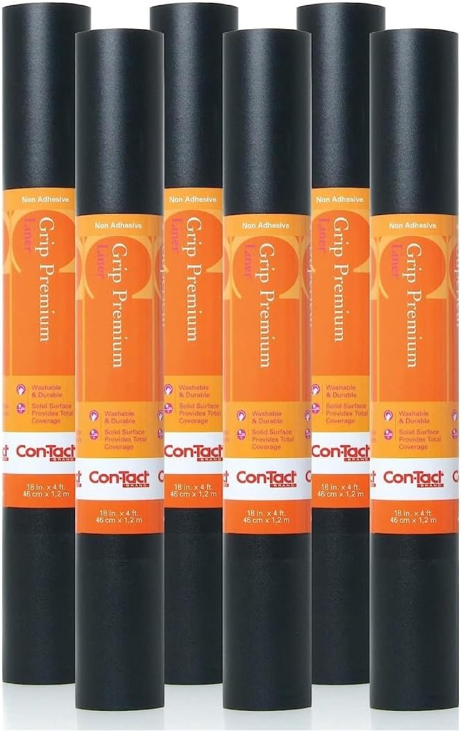 Con-Tact Grip non-adhesive liner for rental kitchens